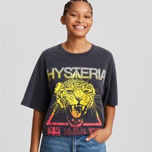 Bershka Def Leppard Band Tee